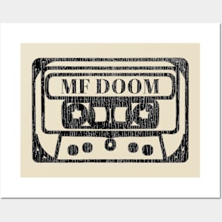 Mf doom cassette Posters and Art